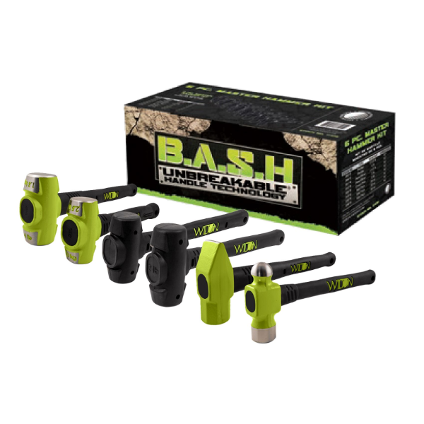 B.A.S.H® 6-PC MASTER HAMMER KIT