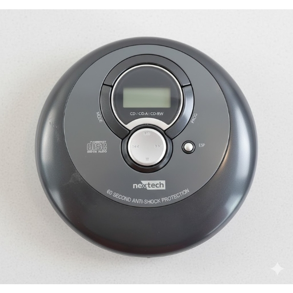 NEXTECH 8018167 PORTABLE CD PLAYER WITH ANTI-SHOCK