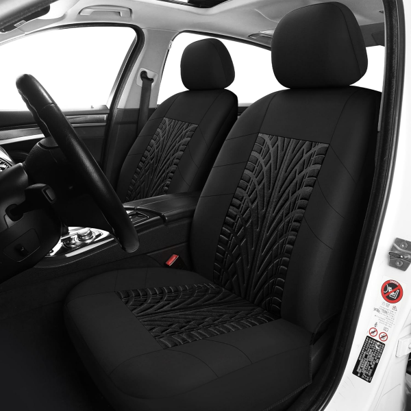 2 PCS PARIITADIN CAR SEAT COVERS, WASHABLE AND BREATHABLE PREMIUM CLOTH.