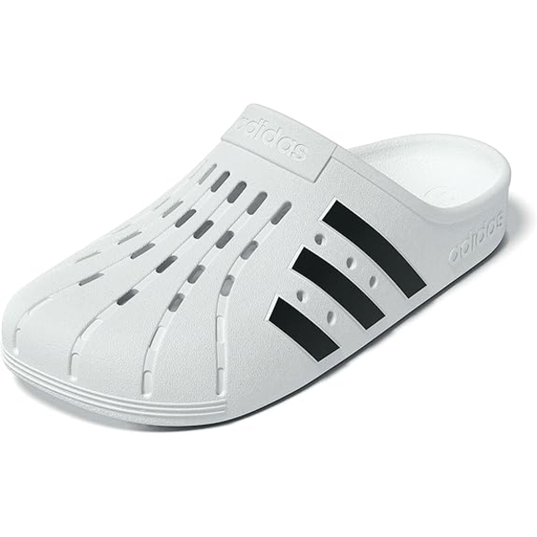 ADIDAS UNISEX ADULT ADILETTE CLOG BEIGE SWIM SLIDES SIZE 9 -U