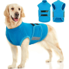 Image 1 : MIGOHI BREATHABLE DOG ANXIETY CALMING VEST,DOG FIREWORK ANXIETY RELIEF VEST
