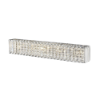 Image 1 : OVE PATIENCE CHROME 5-LIGHT LED CRYSTAL VANITY LIGHT