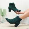 Image 1 : BAOLIDA GREEN ANKLE BOOTS (SIZE - 7)