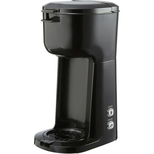 MAINSTAYS SINGLE SERVE AND K-CUP COFFEE MAKER (SLIGHTLY USED)