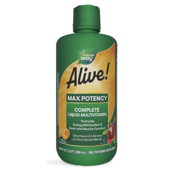ALIVE!® MAX POTENCY COMPLETE LIQUID MULTIVITAMIN