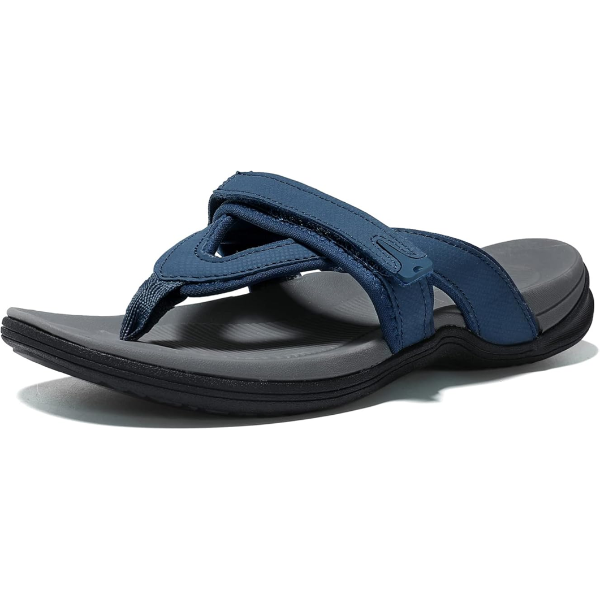 UTENAG WOMENS ARCH SUPPORT FLIP FLOPS | LADIES ORTHOTIC THONG SANDALS (SIZE - 37)