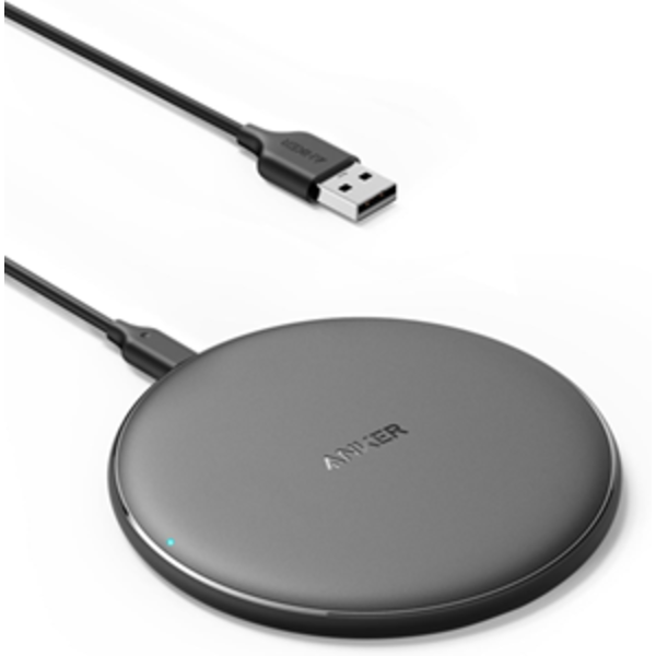 ANKER 313 WIRELESS CHARGING PAD, QI-CERTIFIED 10W MAX FOR IPHONE 16/16 PRO/16 PRO MAX/15/14