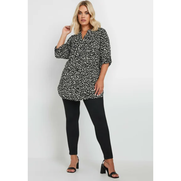 UNIVERSAL THREAD PURE ORGANIC COTTON COLLAR-NECK TOP WITH PLEATED ACCENT MADE IN INDIA (SIZE- XL)