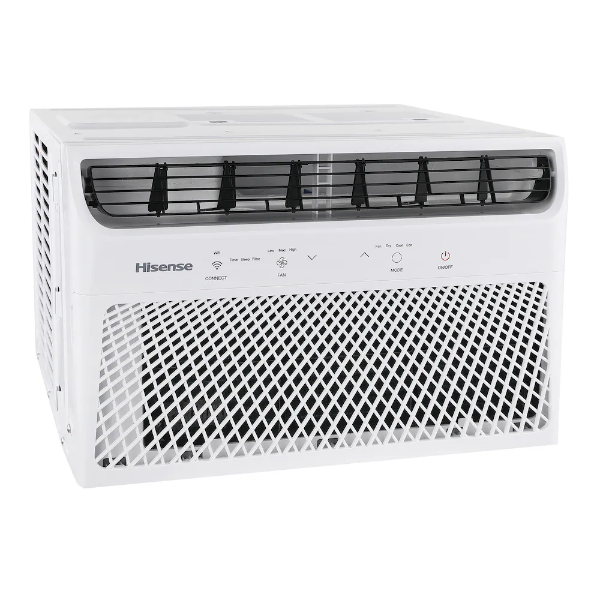 HISENSE 10,000 BTU (450 SQ. FT.) SMART WIFI WINDOW AC (NEW, MISSING REMOTE)