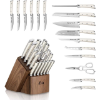 Image 1 : Cangshan S1 Series Forged German Steel 17 Piece Knife Set W/ Walnut Block