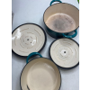 Image 2 : TRAMONTINA CAST IRON CASSEROLE 2 PIECES -U