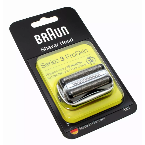 ORIGINAL BROWN 32S CASSETTE FOR SERIES 3 PROSKIN | SHEAR HEAD SHEAR FILM BLADE