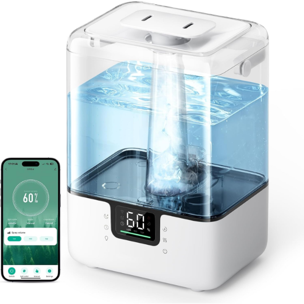 MORENTO SMART HUMIDIFIERS FOR BEDROOM LARGE ROOM HOME -N
