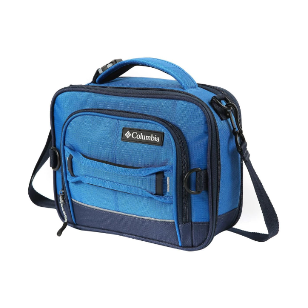 COLUMBIA - EXPANDABLE INSULATED LUNCH BAG, BLUE