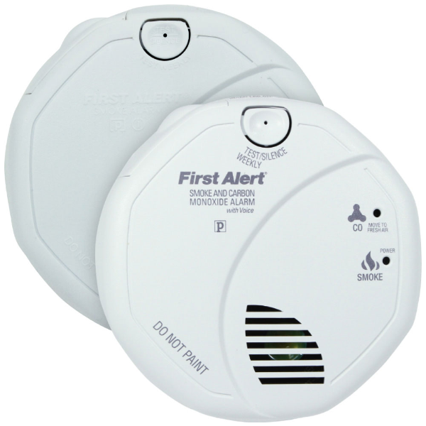 FIRST ALERT PRECISION DETECTION, 10-YEAR BATTERY SMOKE AND CARBON MONOXIDE ALARM, 2-PACK -U