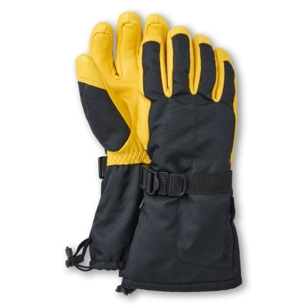 HEATFIT MEN'S DEERSKIN GAUNTLET GLOVES (USED, NO BATTERY SOLD AS GLOVE)