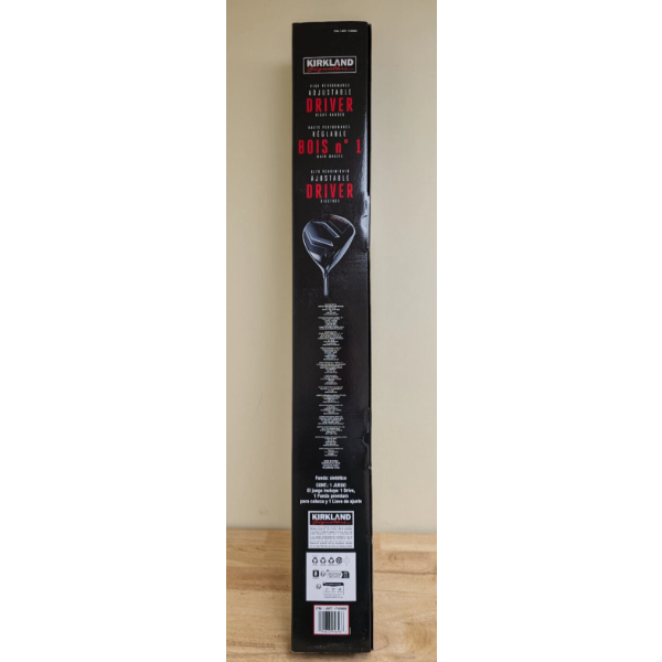 KIRKLAND SIGNATURE GOLF ADJUSTABLE DRIVER (Missing #5)