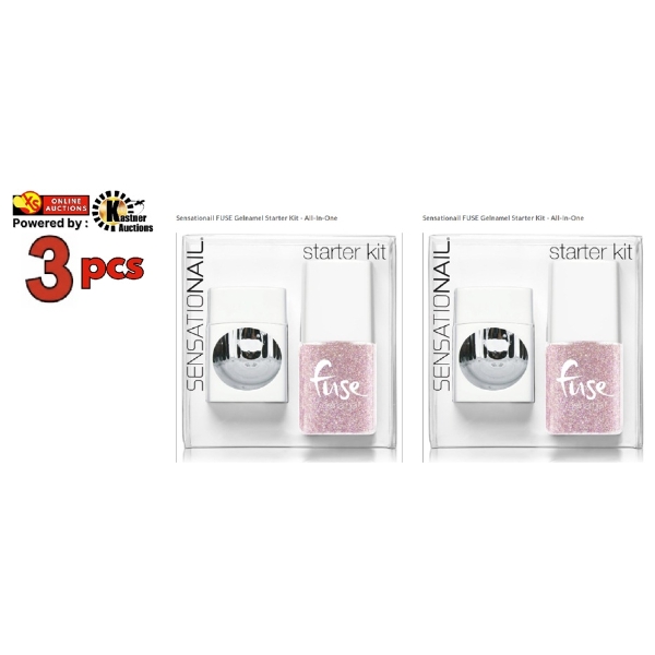 SENSATIONAIL FUSE GELNAMEL STARTER KIT - ALL-IN-ONE (3 PACKS)