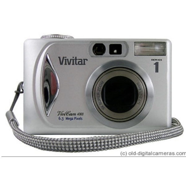 VIVITAR: VIVICAM 4000 6.3 MEGAPIXELS DIGITAL CAMERA. 35-105MM LENS (35MM EQUIVALENT)