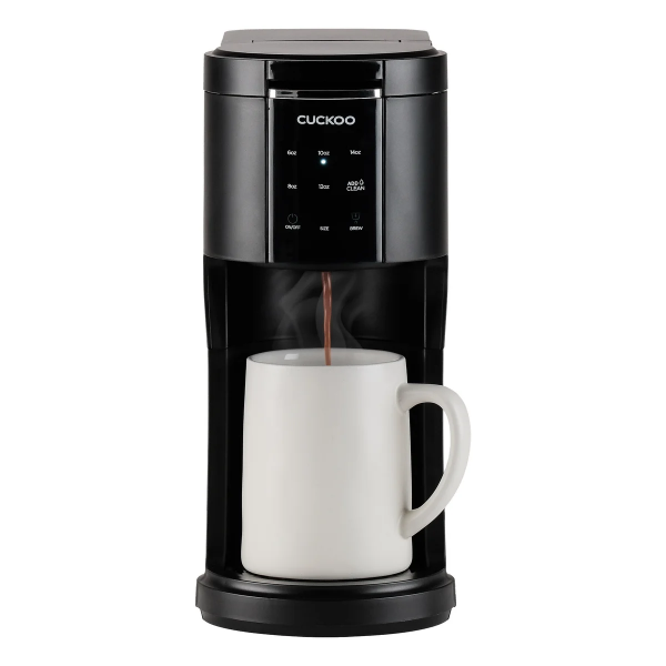 CUCKOO 3-IN-1 SINGLE SERVE COFFEE MAKER AND TEA BREWER -U, BIT DAMAGE
