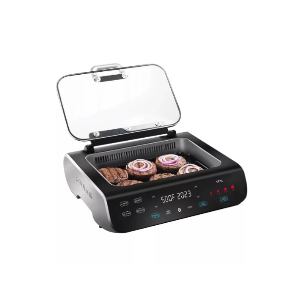 GOURMIA FOODSTATION SMOKELESS INDOOR GRILL & GRIDDLE 1800W MULTI-FUNCTION