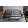 Image 2 : SAGETRA - FULL-SIZE 18/8 STAINLESS-STEEL CHAFING DISH SET -SU