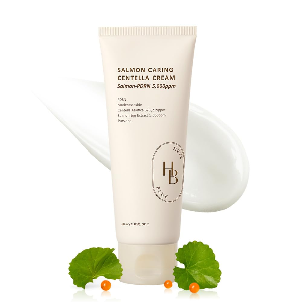 HEVEBLUE SALMON CARING CENTELLA CREAM