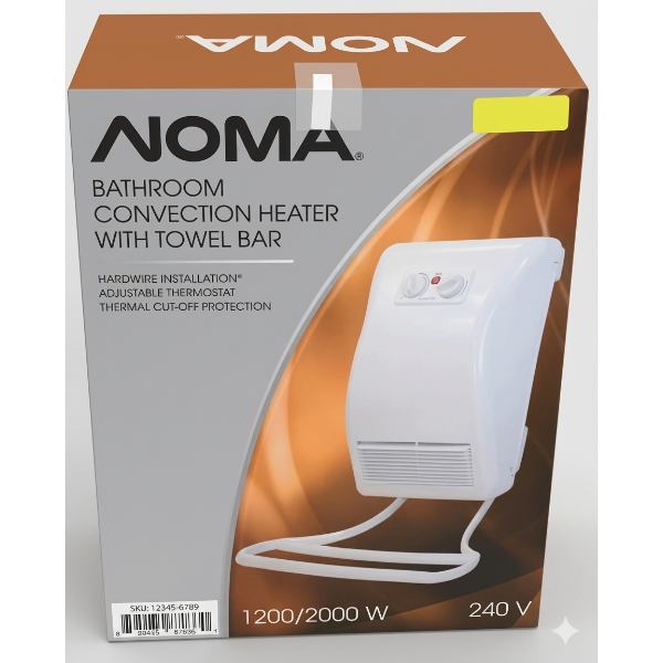 BATHROOM CONVECTION HEATER WITH TOWEL -SU