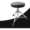 Image 1 : DRUM STOOL SADDLE STYLE ROTATING ROUND -U