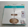 Image 2 : DECORATIVE WOODEN TIERED TRAY STAND -N