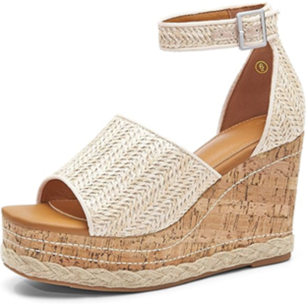 R.GALLICA WOMEN'S WEDGE PLATFORM ESPADRILLE SANDALS