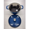 Image 2 : TRAMONTINA ENAMELED CAST IRON DUTCH OVEN POT WITH LID -U