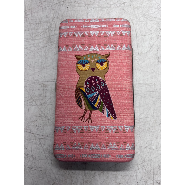 CLAIRE'S WOMEN'S SNAP CLOSURE WALLET -N