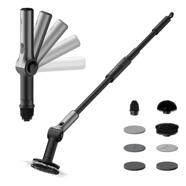 HOTO FLEXI CORDLESS SPIN SCRUBBER -UMP