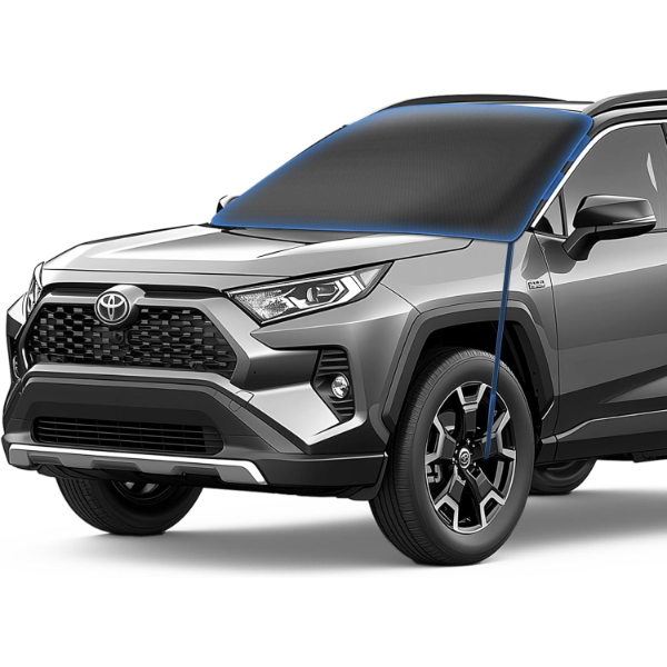 WINDSHIELD COVER 2024 FOR ICE & SNOW [600D OXFORD FABRIC] CAR WINTER PROTECTION SNOW COVER