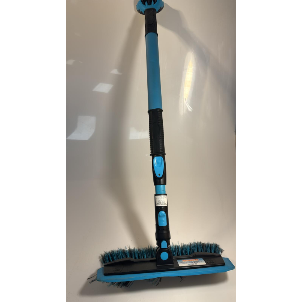 SUBZERO 60" MAXX FORCE SNOWBROOM WITH ICE SCRAPER BLUE (SLIGHTLY USED)