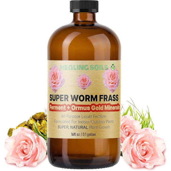 SUPERWORM FRASS LIQUID FERMENTED FERTILIZER WITH ORMUS GOLD MINERALS