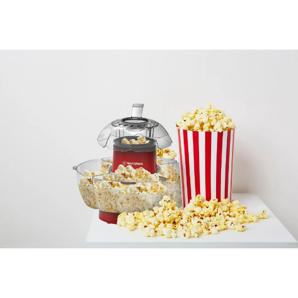 WESTINGHOUSE 4-BOWL ELECTRIC HOT AIR POPCORN MAKER / WESTINGHOUSE 4-BOWL ELECTRIC HOT AIR POPCORN