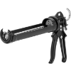 Image 1 : VERLINGER- HEAVY DUTY CAULKING GUN, 18:1 THRUST RATIO, BLACK, CAULKING TOOL GUN