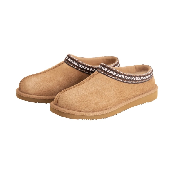 KIRKLAND SIGNATURE UNISEX SHEARLING SLIPPER SIZE 7