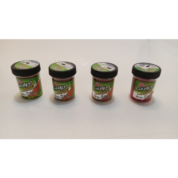 Gulp! Alive! Fish Fry Fluorescent Orange 1in 