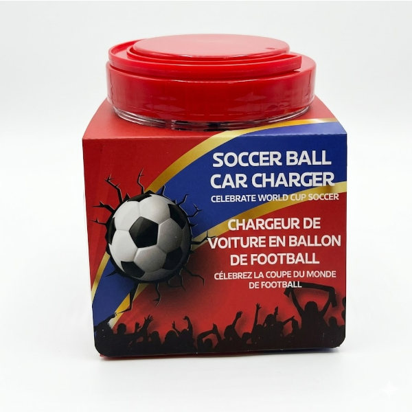 SOCCER BALL CAR CHARGER 18 PIECES -N