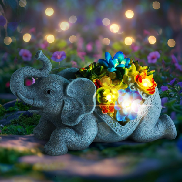 MRCRAFTS SOLAR GARDEN DECOR FOR OUTSIDE