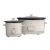 Image 1 : BELLA PROGRAMMABLE SLOW COOKER WITH BONUS SLOW COOKER (SLIGHTLY USED)