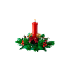 Image 1 : CHRISTMAS TABLE DECORATION (MISSING PARTS, GOOD WITH BOX)