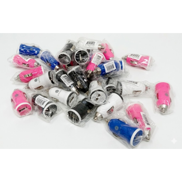 SMART ACCESSORIES DUAL USB CAR CHARGER 30 PCS -N