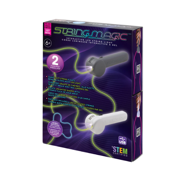 STRING MAGIC INTERACTIVE LED STRING LIGHT- 2 PACK