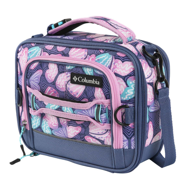 COLUMBIA - EXPANDABLE INSULATED LUNCH BAG, PINK/PURPLE - SU