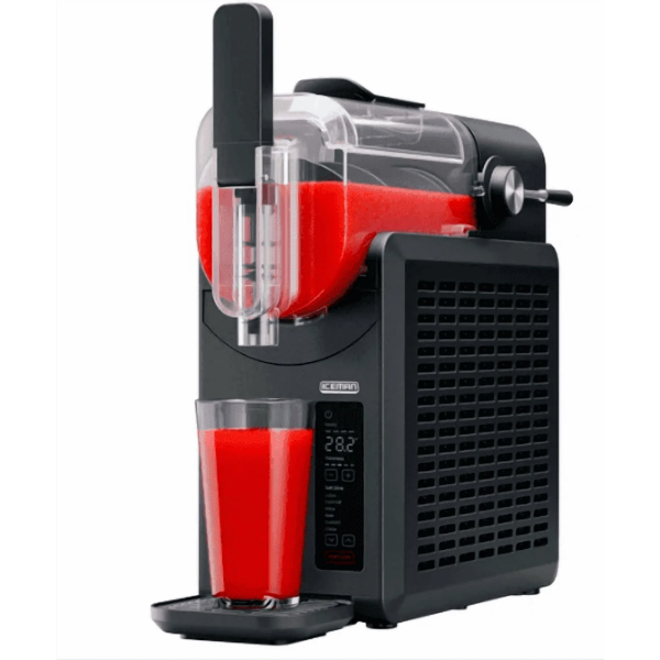 ICEMAN SLUSH-EASE 1.5L SLUSHY MAKER WITH CUSTOMIZABLE THICKNESS (BLACK) 