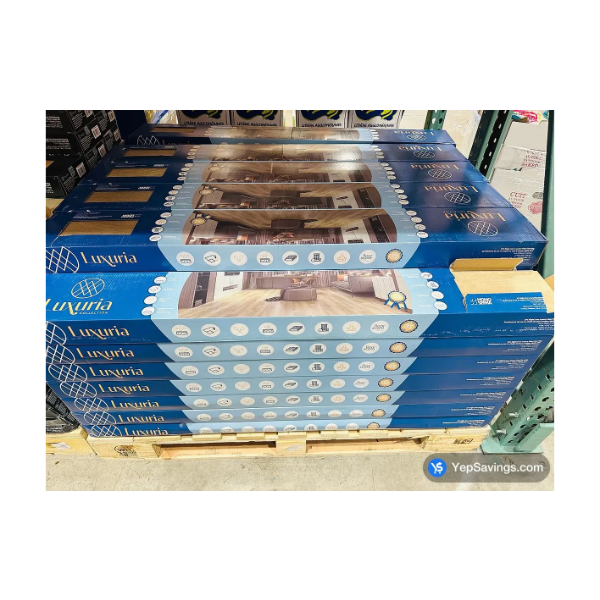 MONO SERRA SPC VINYL FLOORING MAPLE (SLIGHTLY USED)